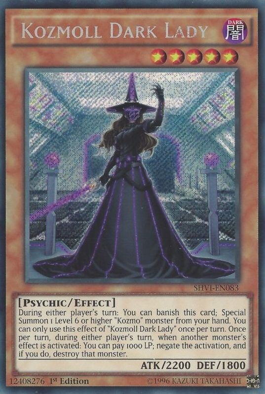 Kozmoll Dark Lady [SHVI-EN083] Secret Rare | Nerdhalla Games