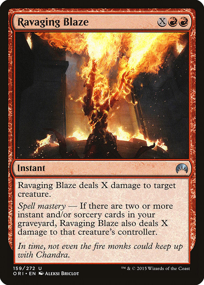 Ravaging Blaze [Magic Origins] | Nerdhalla Games