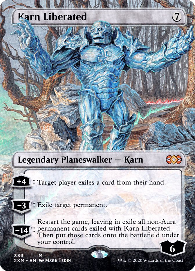 Karn Liberated (Borderless) [Double Masters] | Nerdhalla Games