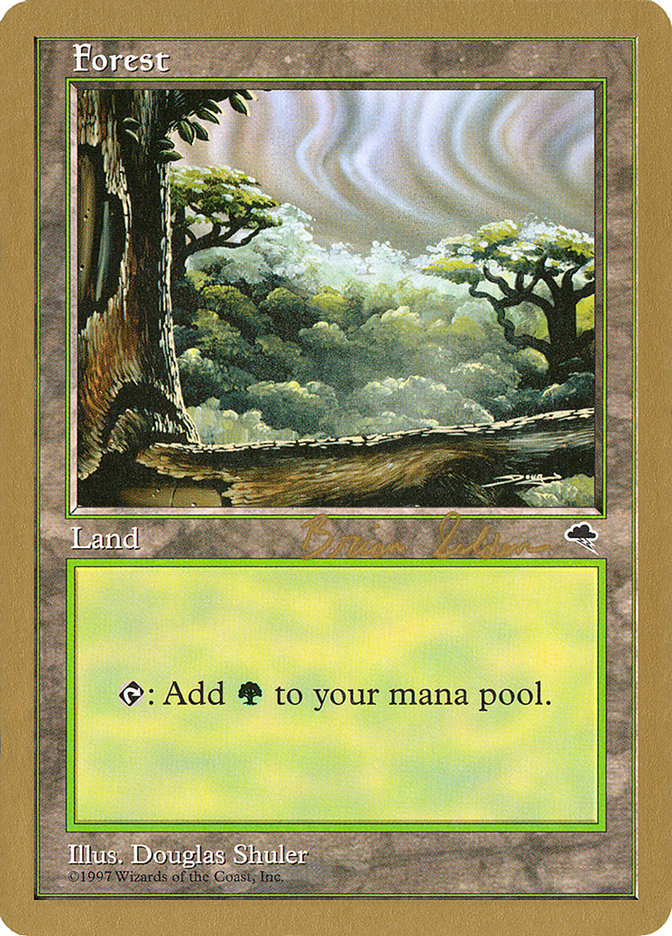 Forest (bs349) (Brian Selden) [World Championship Decks 1998] | Nerdhalla Games