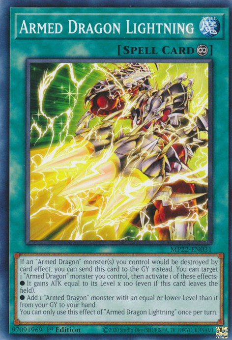 Armed Dragon Lightning [MP22-EN031] Common | Nerdhalla Games