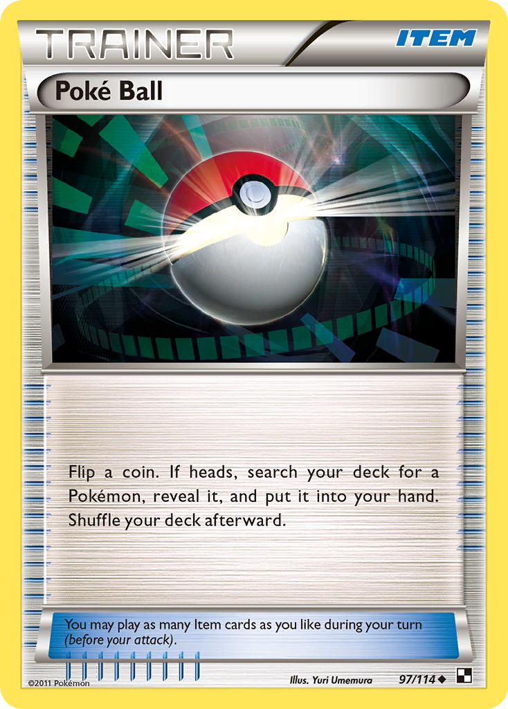 Poke Ball (97/114) [Black & White: Base Set] | Nerdhalla Games