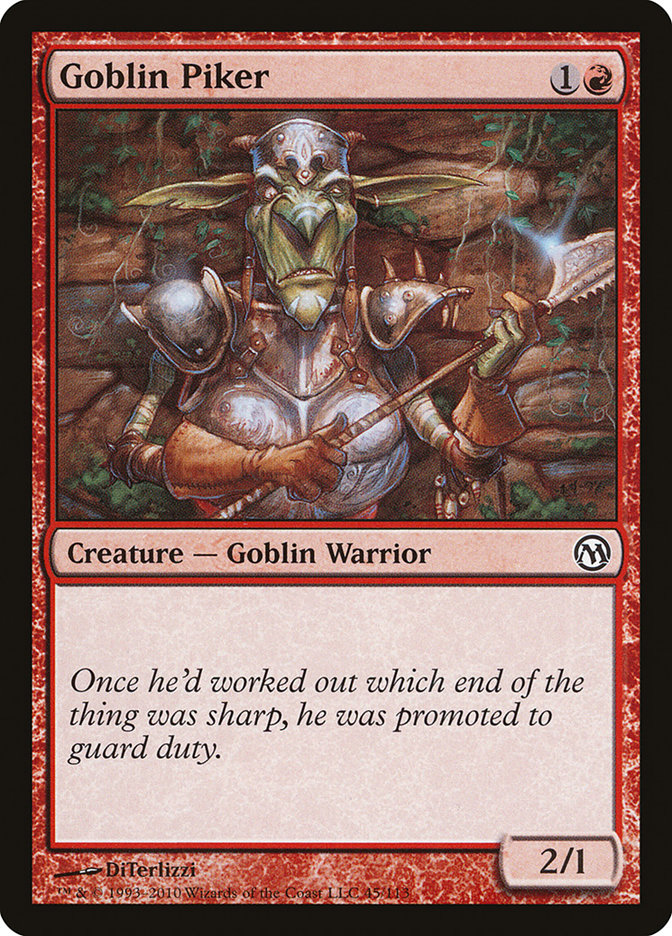 Goblin Piker [Duels of the Planeswalkers] | Nerdhalla Games