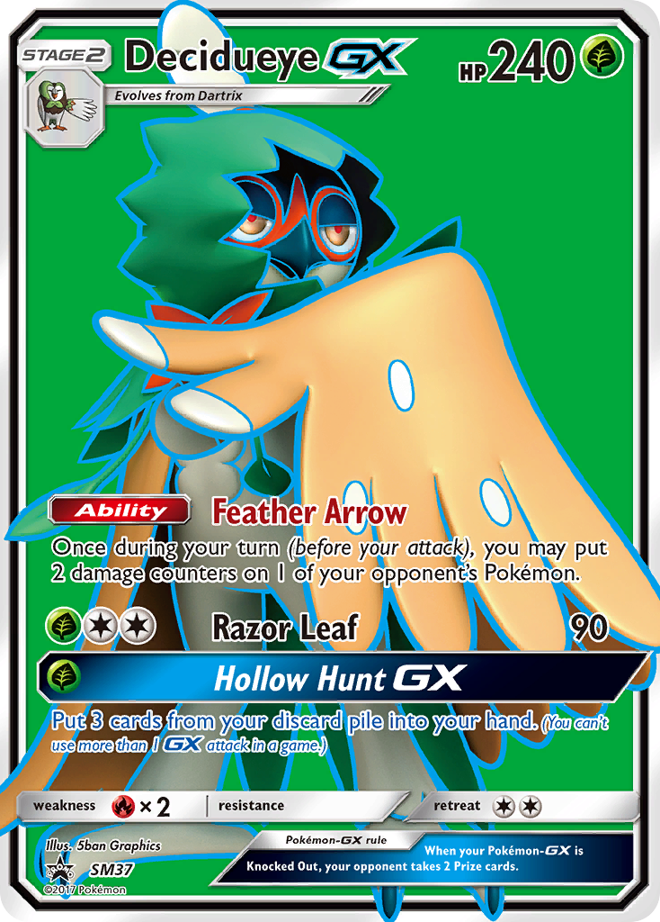 Decidueye GX (SM37) [Sun & Moon: Black Star Promos] | Nerdhalla Games