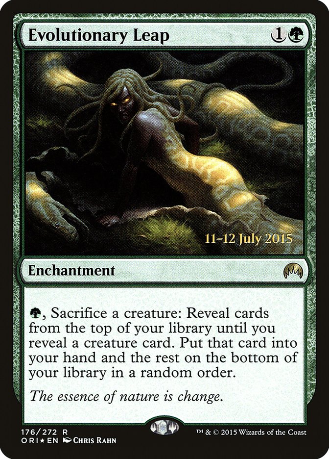 Evolutionary Leap [Magic Origins Prerelease Promos] | Nerdhalla Games