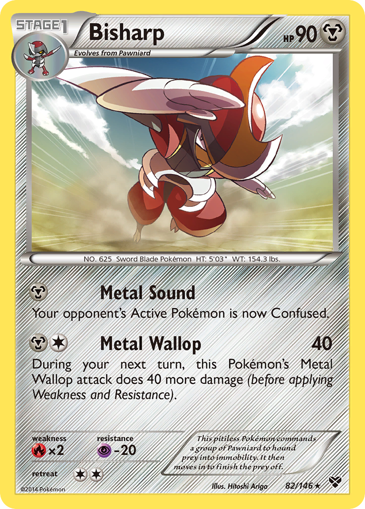 Bisharp (82/146) [XY: Base Set] | Nerdhalla Games