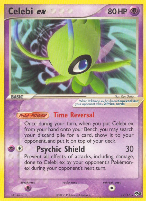 Celebi ex (17/17) [POP Series 2] | Nerdhalla Games