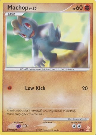 Machop (5/11) [Diamond & Pearl: Trainer Kit - Lucario] | Nerdhalla Games