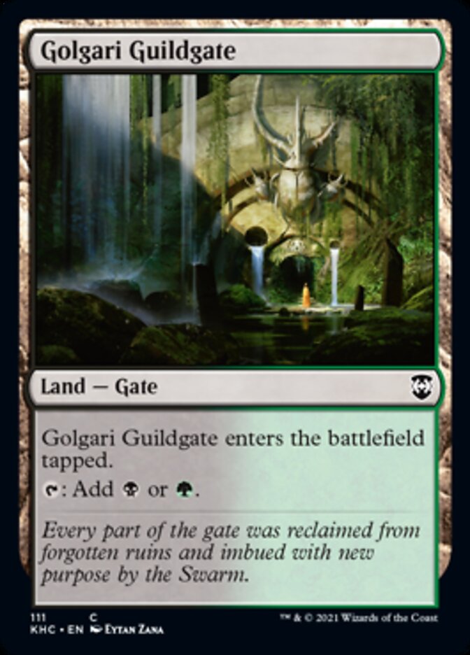 Golgari Guildgate [Kaldheim Commander] | Nerdhalla Games