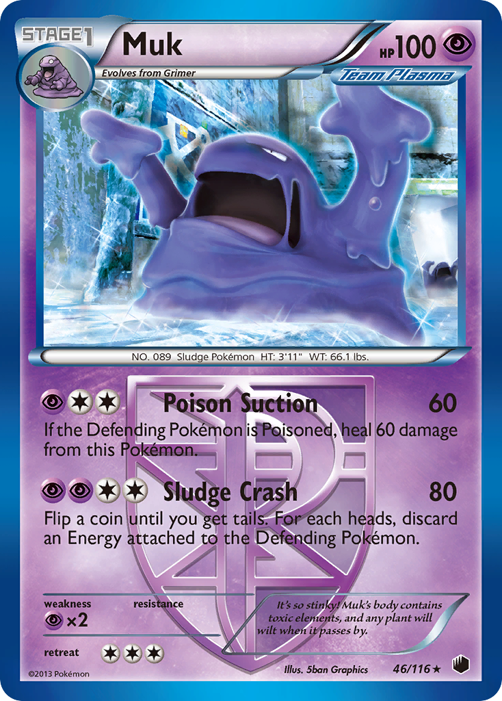 Muk (46/116) [Black & White: Plasma Freeze] | Nerdhalla Games