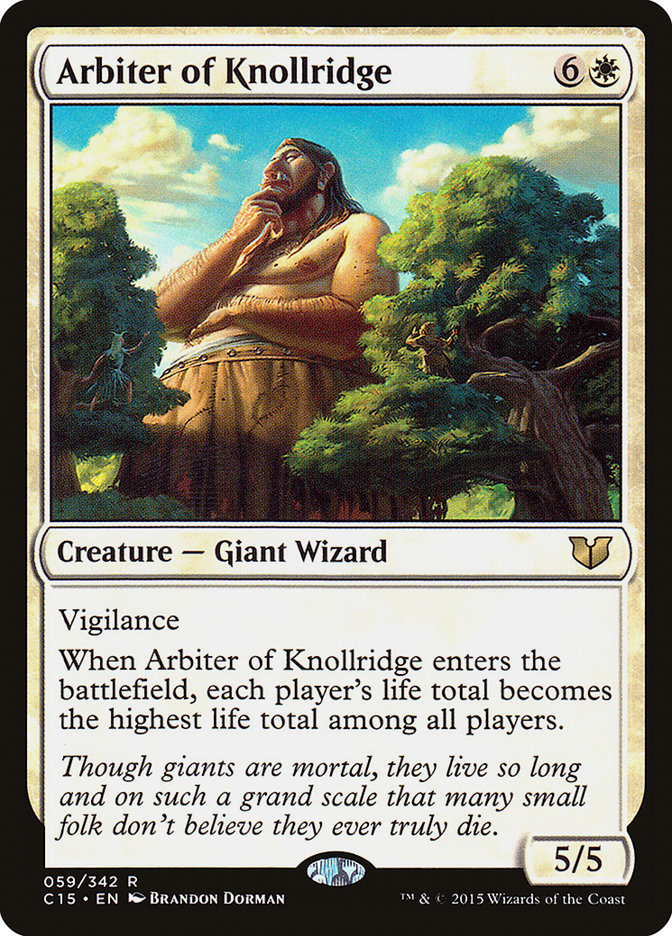 Arbiter of Knollridge [Commander 2015] | Nerdhalla Games