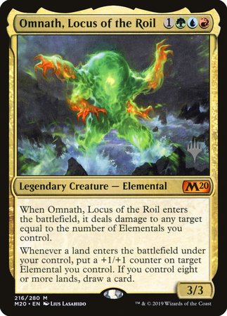 Omnath, Locus of the Roil [Core Set 2020 Promos] | Nerdhalla Games