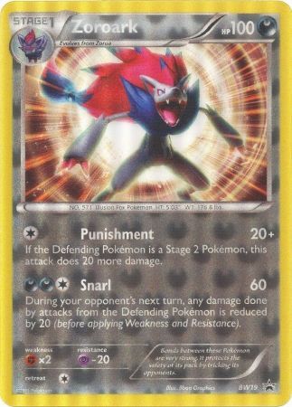 Zoroark (BW19) (Jumbo Card) [Black & White: Black Star Promos] | Nerdhalla Games