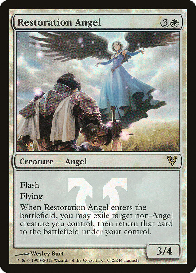 Restoration Angel (Launch) [Avacyn Restored Prerelease Promos] | Nerdhalla Games