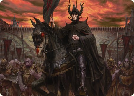 The Mouth of Sauron Art Card [The Lord of the Rings: Tales of Middle-earth Art Series] | Nerdhalla Games