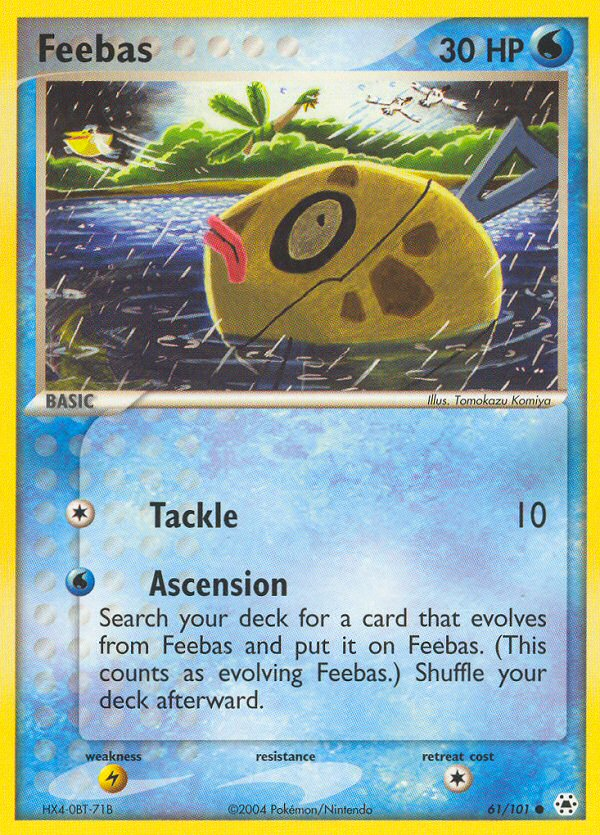 Feebas (61/101) [EX: Hidden Legends] | Nerdhalla Games