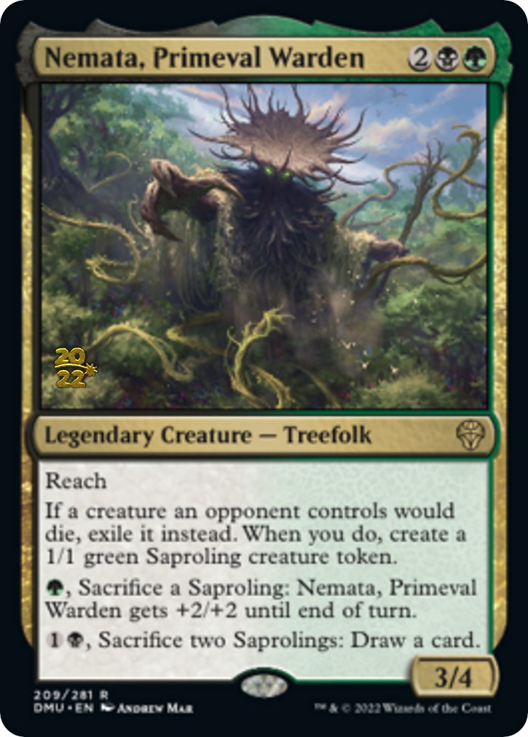 Nemata, Primeval Warden [Dominaria United Prerelease Promos] | Nerdhalla Games