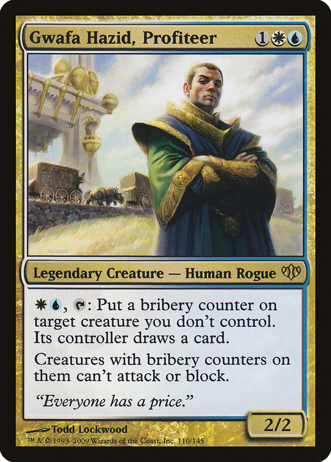 Gwafa Hazid, Profiteer [Conflux] | Nerdhalla Games