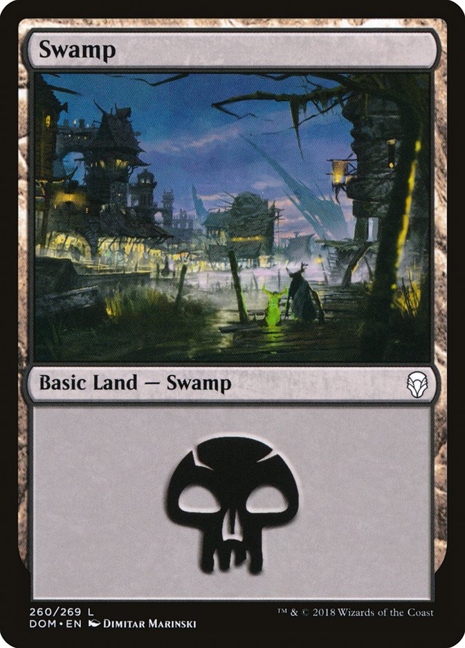 Swamp (260) [Dominaria] | Nerdhalla Games