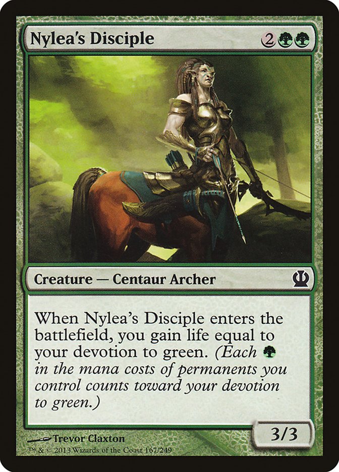 Nylea's Disciple [Theros] | Nerdhalla Games