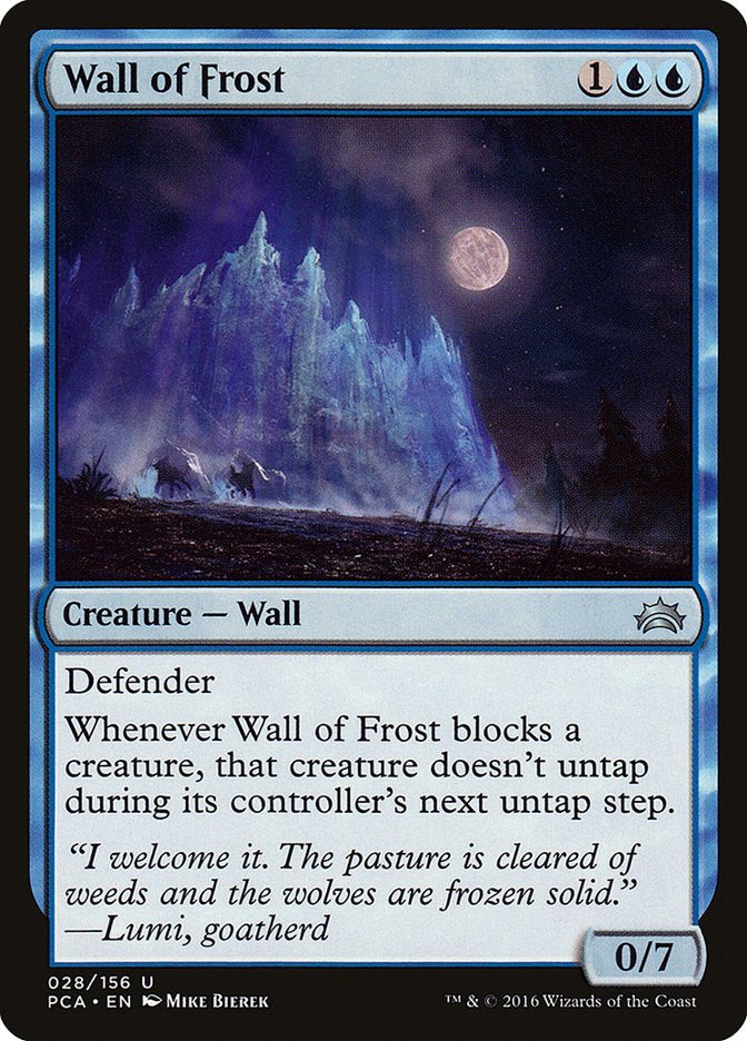 Wall of Frost [Planechase Anthology] | Nerdhalla Games