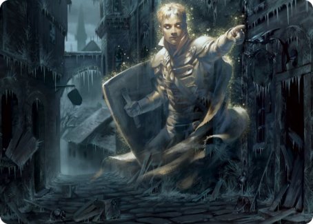 Dennick, Pious Apparition Art Card [Innistrad: Midnight Hunt Art Series] | Nerdhalla Games