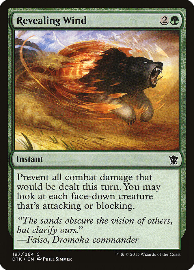 Revealing Wind [Dragons of Tarkir] | Nerdhalla Games