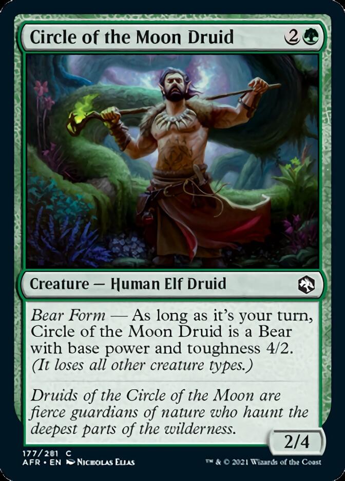 Circle of the Moon Druid  [Dungeons & Dragons: Adventures in the Forgotten Realms] | Nerdhalla Games