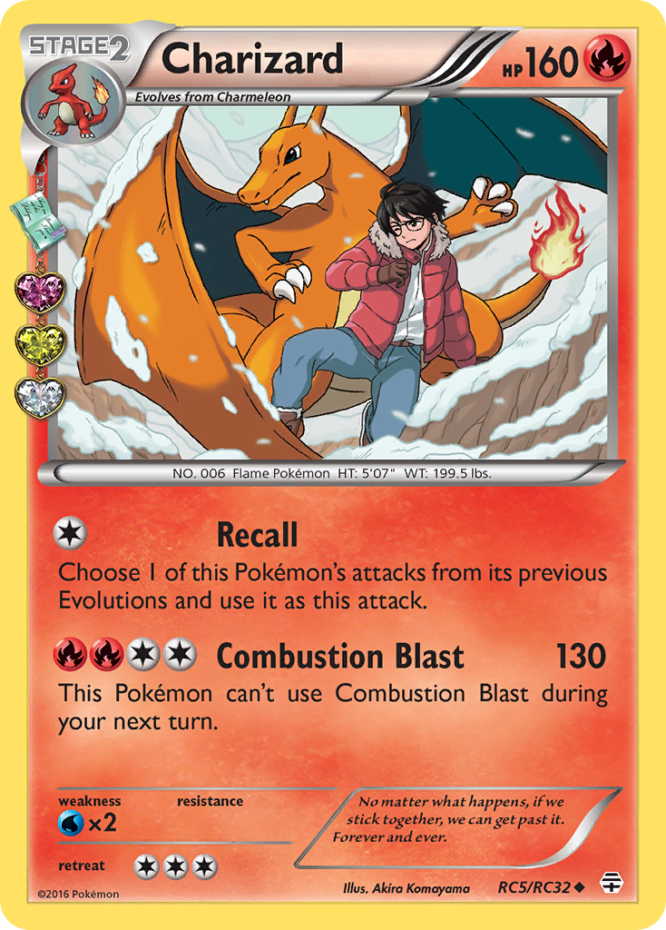 Charizard (RC5/RC32) [XY: Generations] | Nerdhalla Games