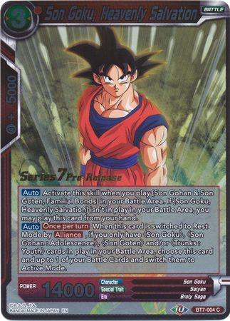 Son Goku, Heavenly Salvation [BT7-004_PR] | Nerdhalla Games