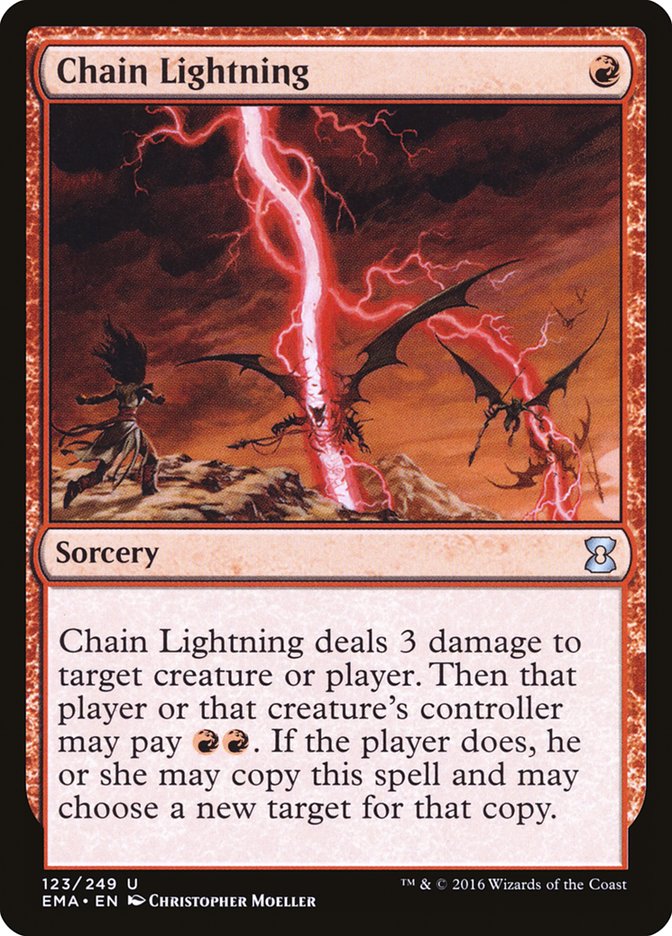 Chain Lightning [Eternal Masters] | Nerdhalla Games