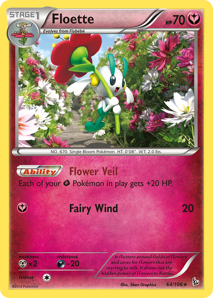 Floette (64/106) [XY: Flashfire] | Nerdhalla Games