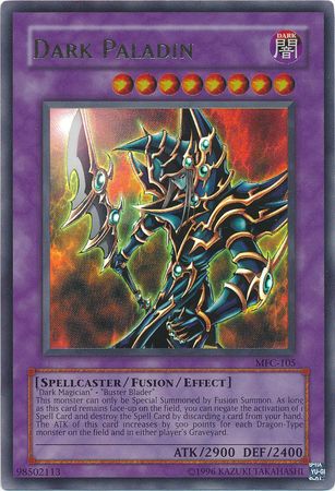 Dark Paladin (Reprint Artwork) [MFC-105] Ultra Rare | Nerdhalla Games