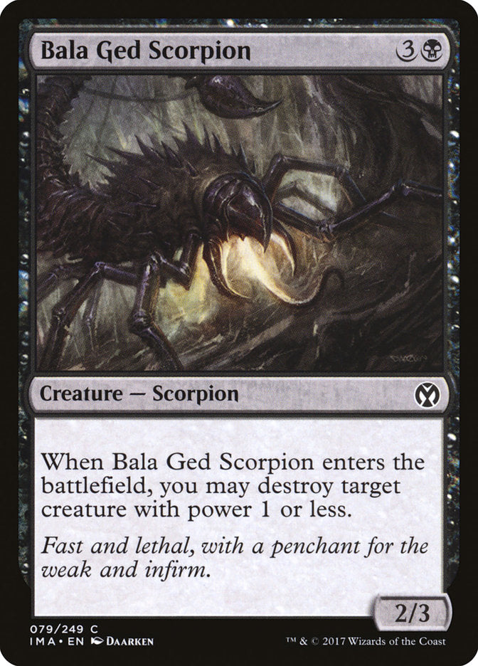 Bala Ged Scorpion [Iconic Masters] | Nerdhalla Games