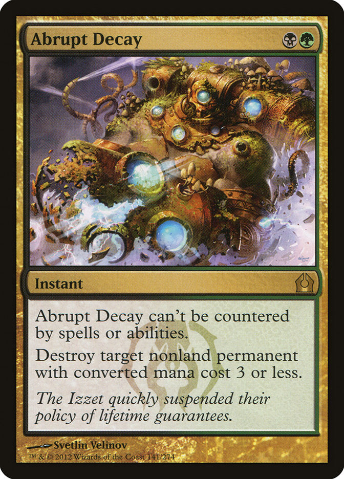 Abrupt Decay [Return to Ravnica] | Nerdhalla Games