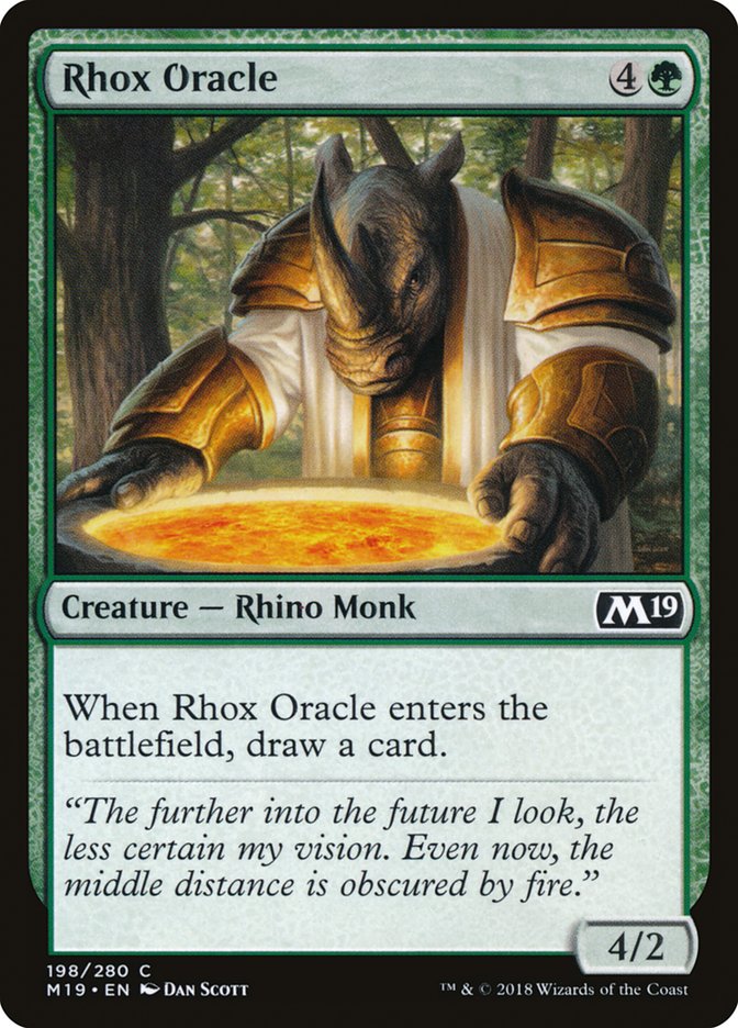 Rhox Oracle [Core Set 2019] | Nerdhalla Games