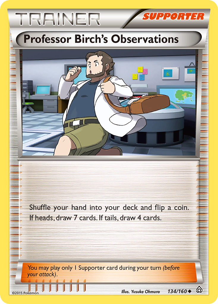 Professor Birch's Observations (134/160) [XY: Primal Clash] | Nerdhalla Games