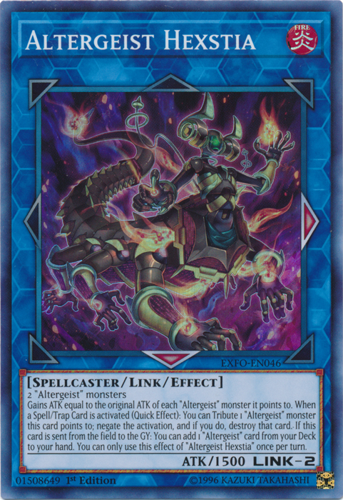 Altergeist Hexstia [EXFO-EN046] Super Rare | Nerdhalla Games