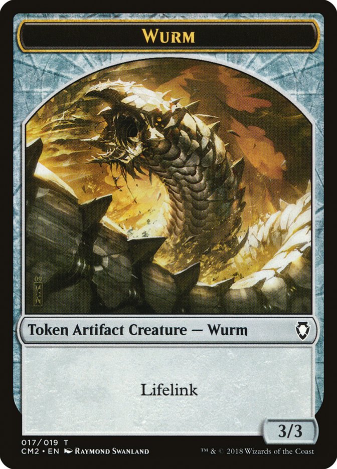 Wurm (Lifelink) [Commander Anthology Volume II Tokens] | Nerdhalla Games