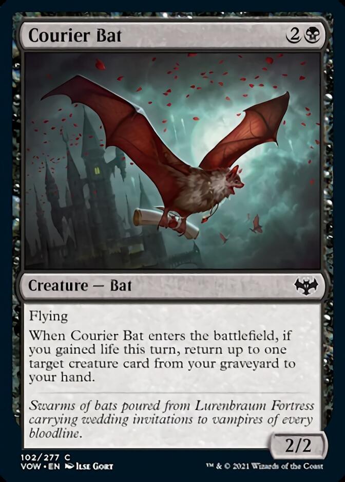 Courier Bat [Innistrad: Crimson Vow] | Nerdhalla Games