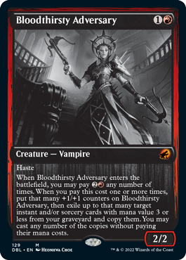 Bloodthirsty Adversary [Innistrad: Double Feature] | Nerdhalla Games