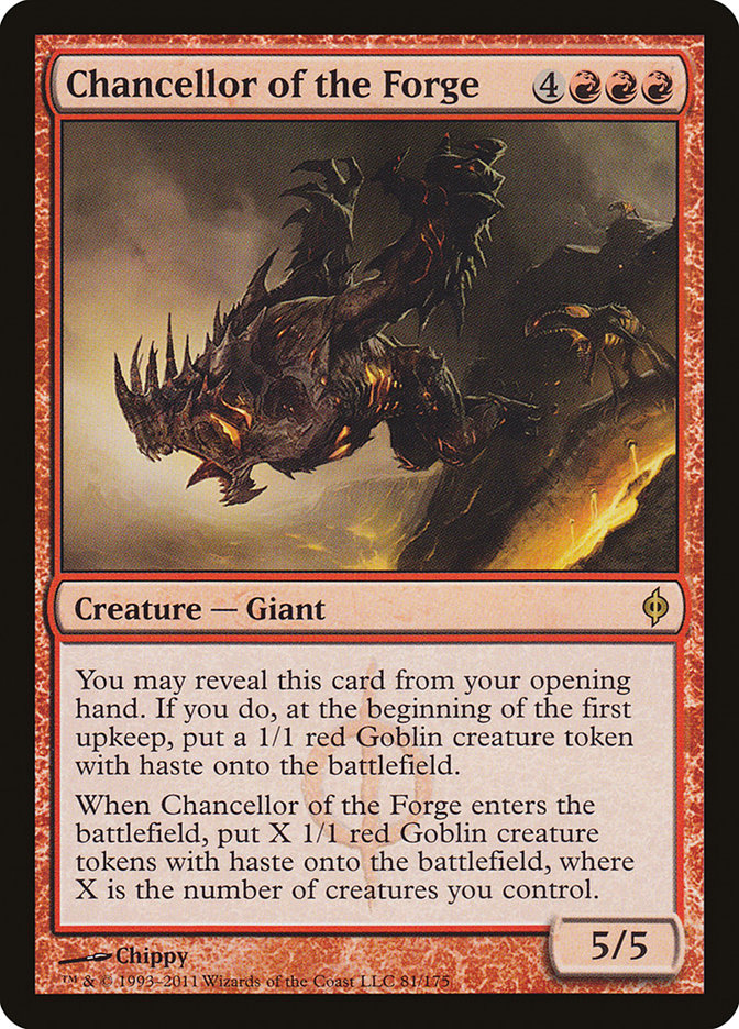 Chancellor of the Forge [New Phyrexia] | Nerdhalla Games