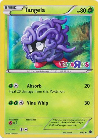 Tangela (8/83) (Toys R Us Promo) [XY: Generations] | Nerdhalla Games