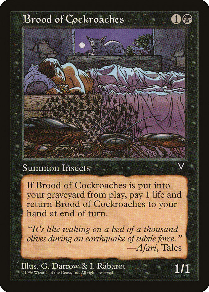 Brood of Cockroaches [Visions] | Nerdhalla Games