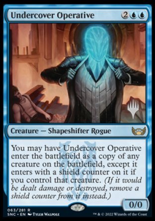 Undercover Operative (Promo Pack) [Streets of New Capenna Promos] | Nerdhalla Games