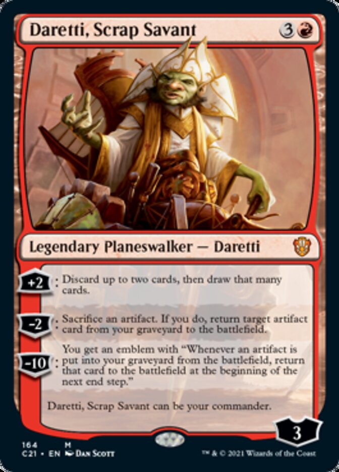 Daretti, Scrap Savant [Commander 2021] | Nerdhalla Games