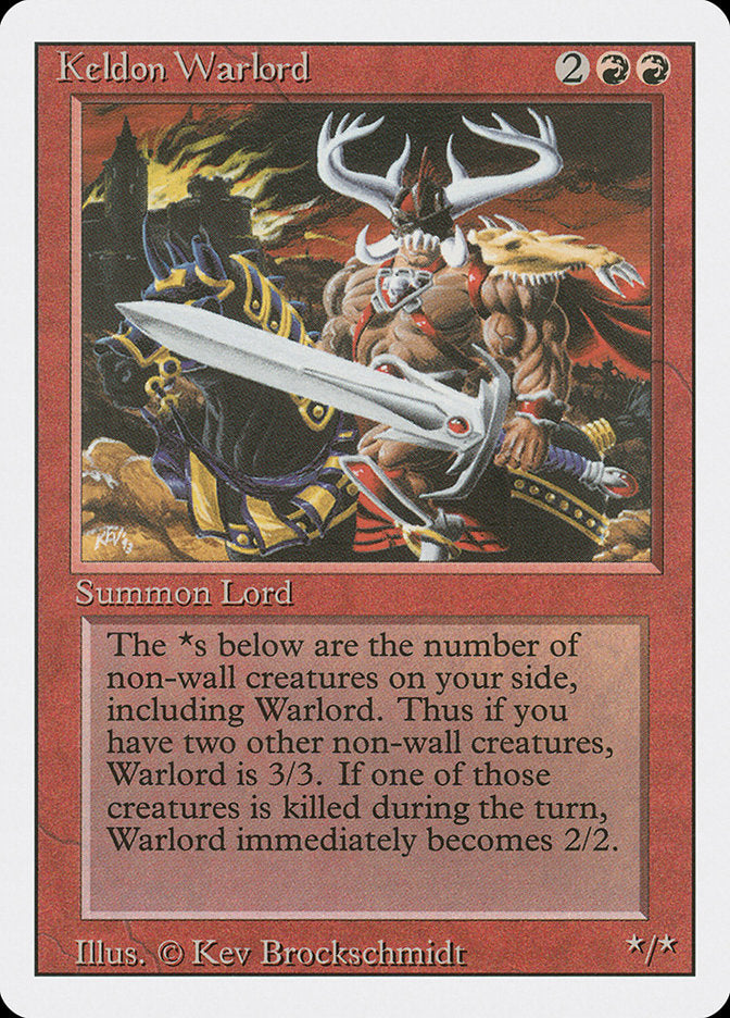 Keldon Warlord [Revised Edition] | Nerdhalla Games