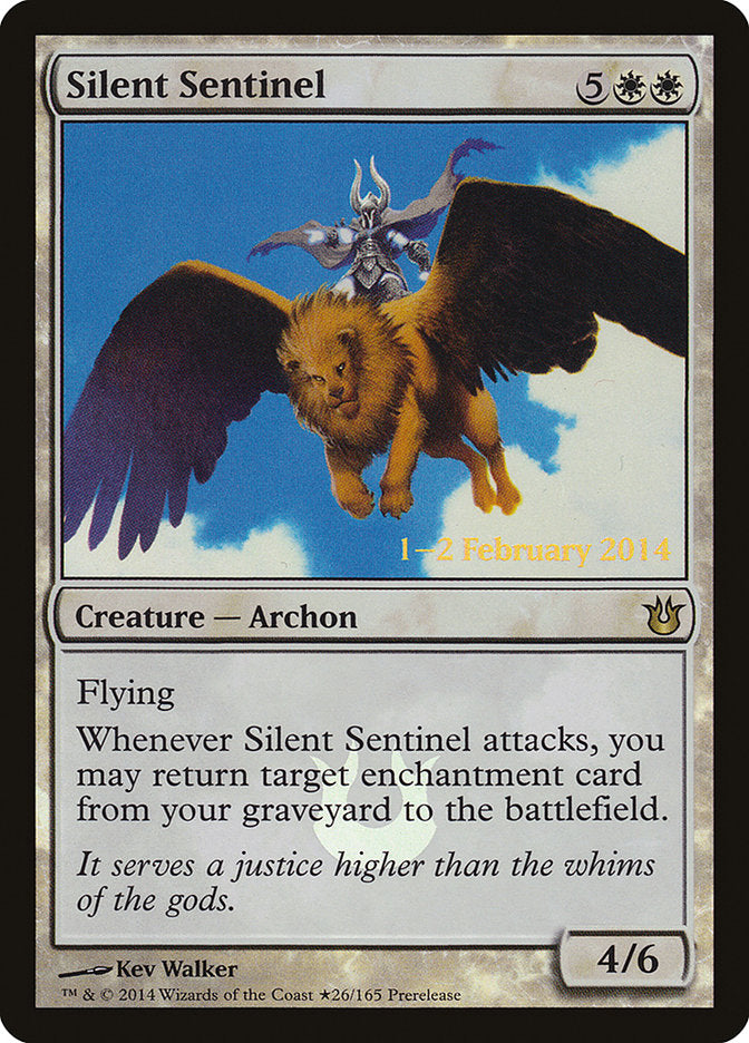 Silent Sentinel  [Born of the Gods Prerelease Promos] | Nerdhalla Games