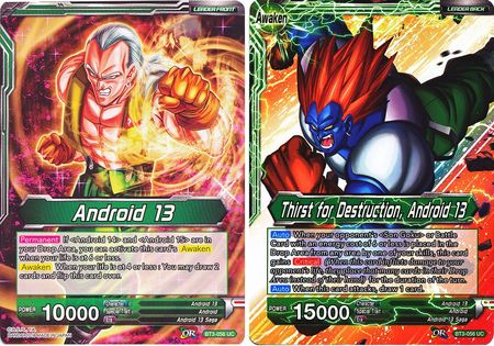 Android 13 // Thirst for Destruction, Android 13 [BT3-056] | Nerdhalla Games