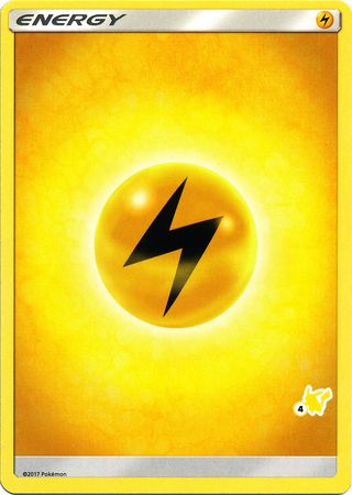 Lightning Energy (Pikachu Stamp #4) [Battle Academy 2020] | Nerdhalla Games